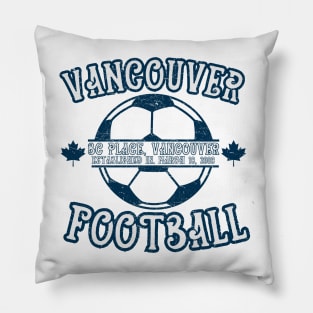 Vancouver Football Pillow