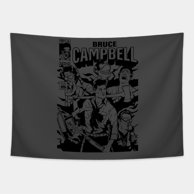 Bruce Campbell Tapestry by ribandcheese