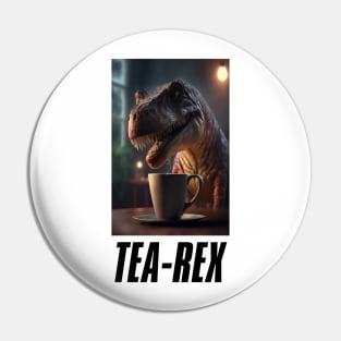 Tea-Rex #4 Pin