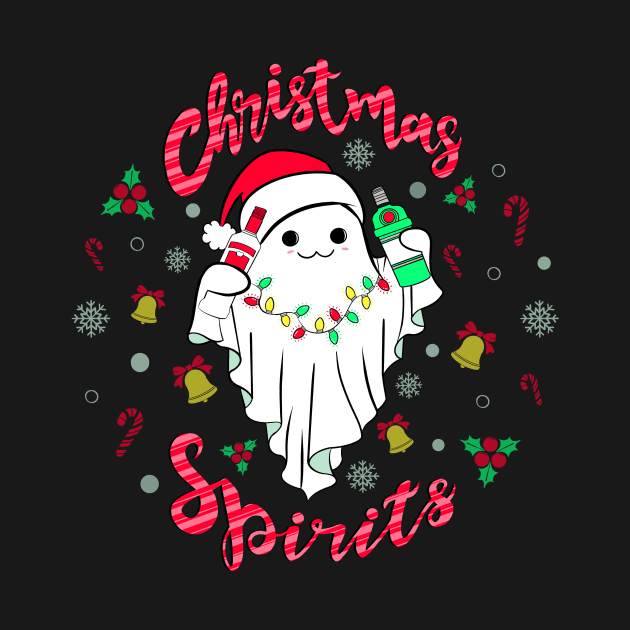 Christmas Spirits Ghost by Rebalien