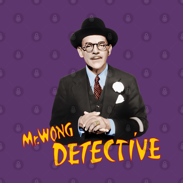 Mr Wong Detective - Boris Karloff by wildzerouk