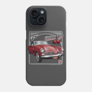 Cherry Red 53 Studebaker Phone Case