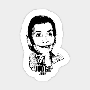 Retro Judge Judy Magnet