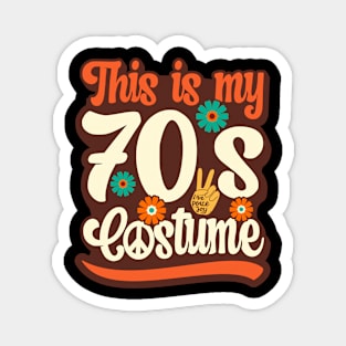 This Is My 70s Costume, Men Women | 70s Outfit | 1970s Disco Magnet