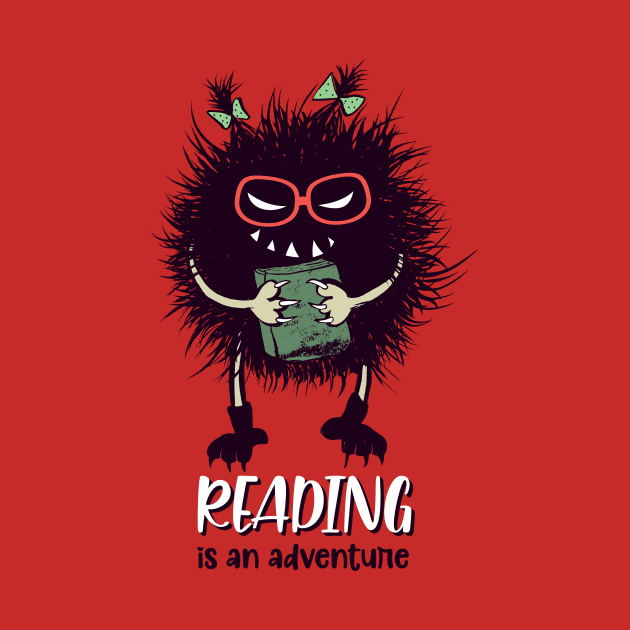 Reading is an adventure by Boriana Giormova