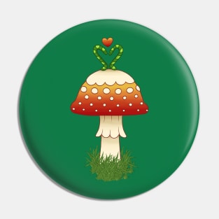 Shroom Love Pin