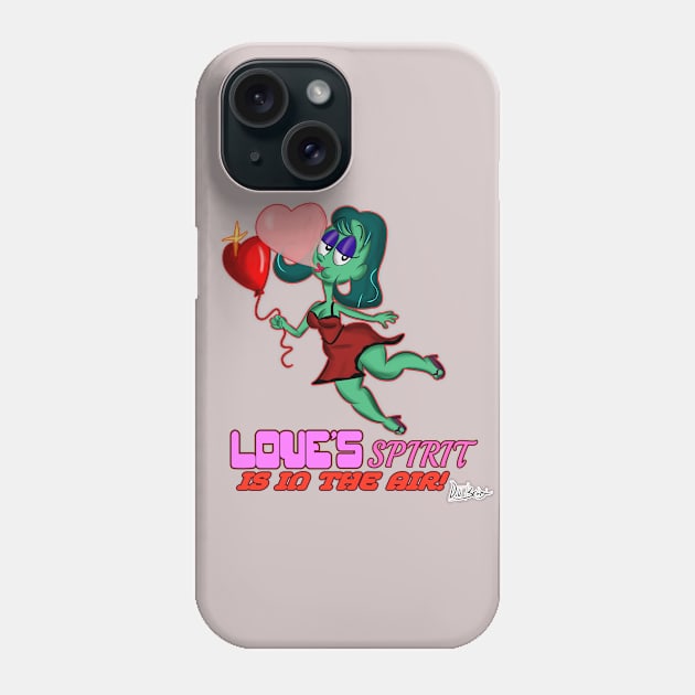 Love's Spirit is In the Air Phone Case by D.J. Berry