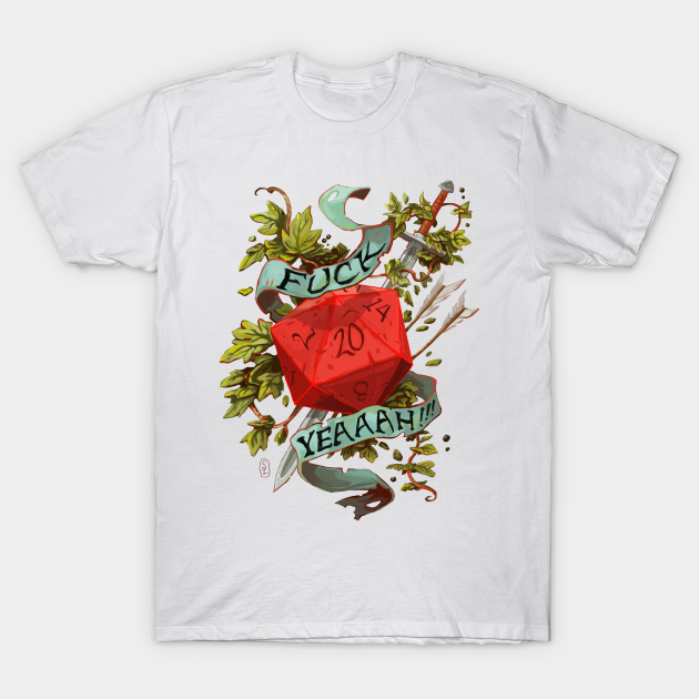 Discover Natural 20 - Dungeons And Dragons - T-Shirt