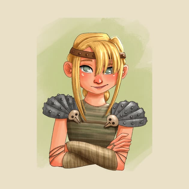 Astrid HTTYD by mshell_mayhem