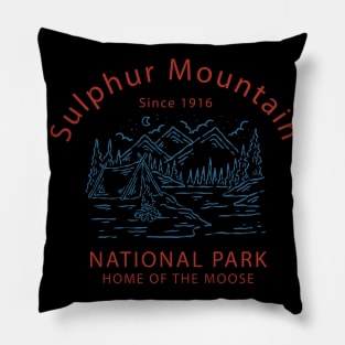 Sulphur Mountain Pillow