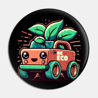 Be eco and be wiser Pin