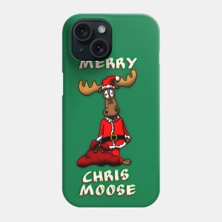 Merry Chris Moose Phone Case