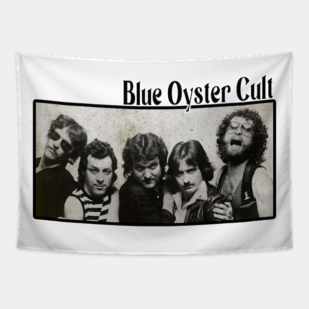 Blue Oyster Cult - Frame Vtg Tapestry by Pasar di Dunia