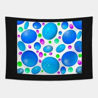 Sweet Candy Color Blue Tapestry