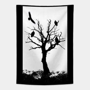 Vulture Tree Tapestry