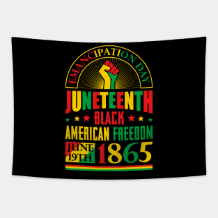 Juneteenth Black History Celebrating Black Freedom 1865 Tapestry