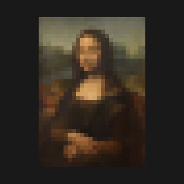 Mona Lisa Pixel by shamila