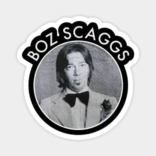 Young Boz Scaggs FanArt Tribute Magnet