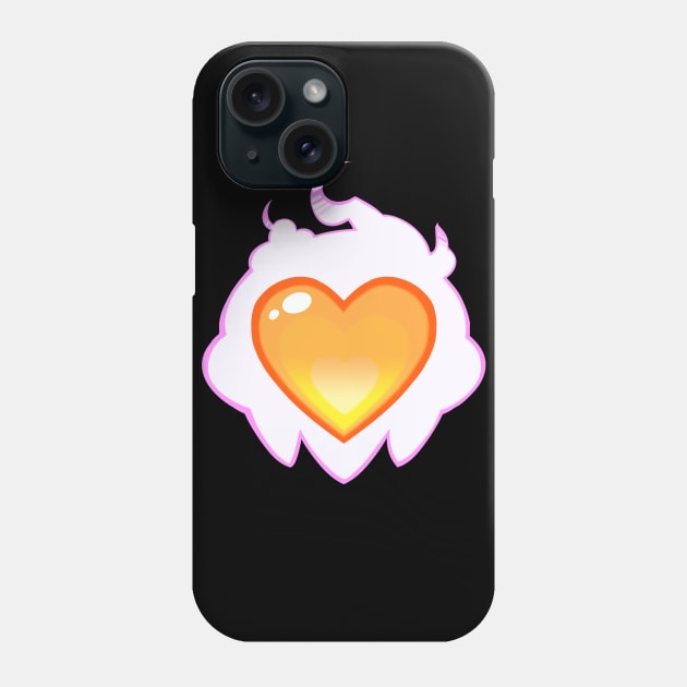 Burning Heart Phone Case by purgatoryRose