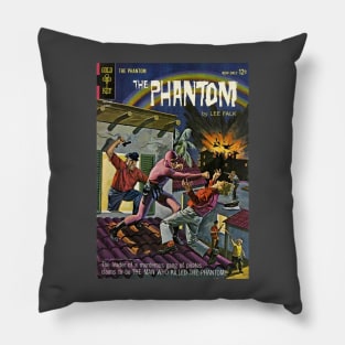 Gold Key The Phantom Comic Book Cover Pillow