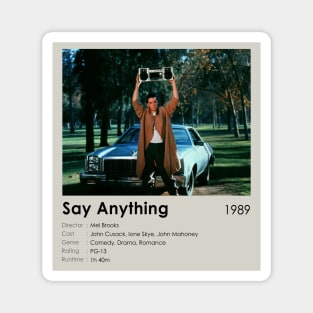 Say Anything Movie Best Scene Magnet