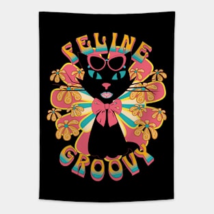 Feline Groovy Tapestry