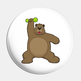 Bear with Dumbbell at Yoga Fitness Pin