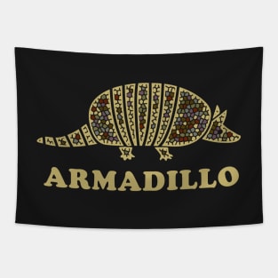 Armadillo Art Tapestry