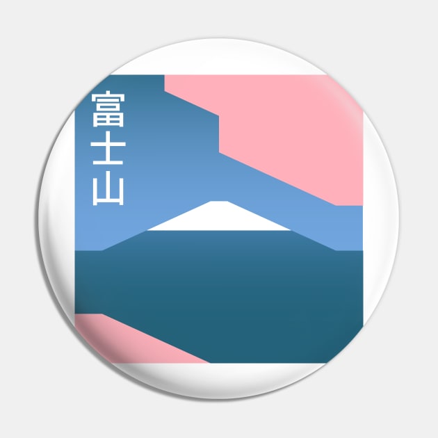 Fuji Mood Pin by TravisPixels