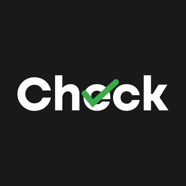 Check Wordmark by vectorclothes