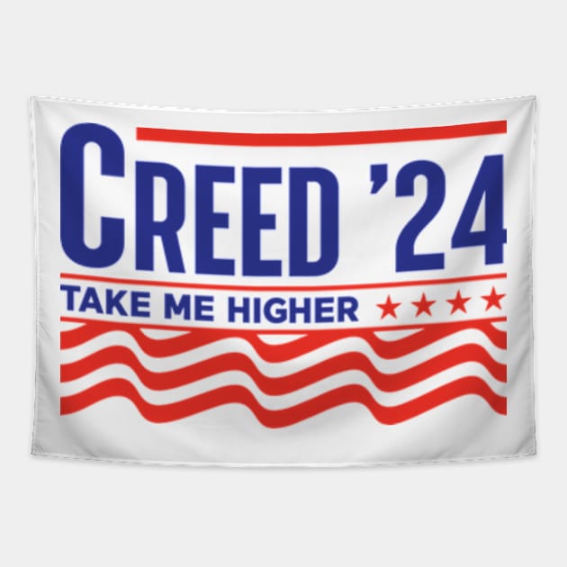 Creed '24 Take Me Higher Tapestry by RiseInspired