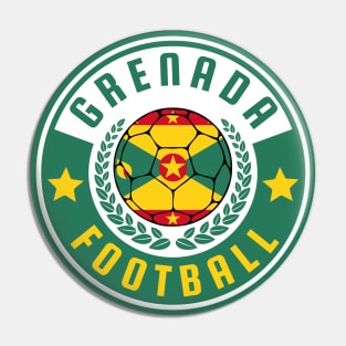 Grenada Football Pin