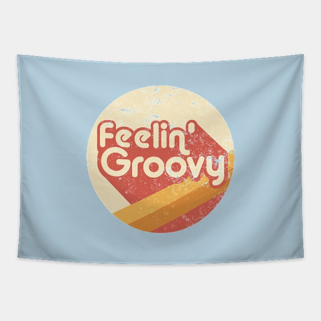 Feelin' Groovy Tapestry by Design By Leo