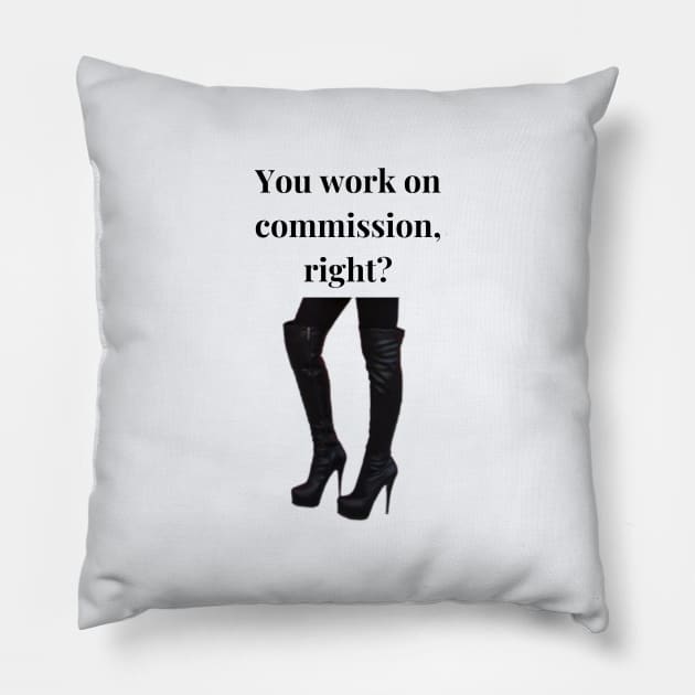 Pretty Woman/Commission Pillow by Said with wit