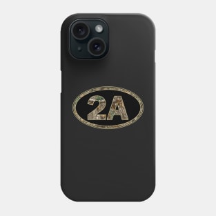 2a CAMO  2nd Amendment Phone Case