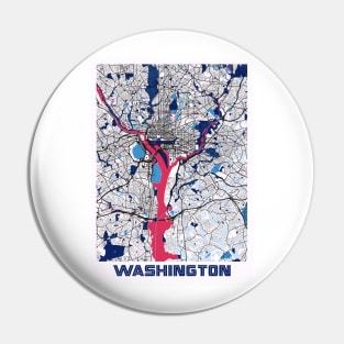 Washington - United States MilkTea City Map Pin