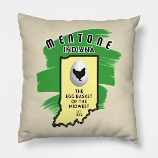 Mentone, Indiana Pillow