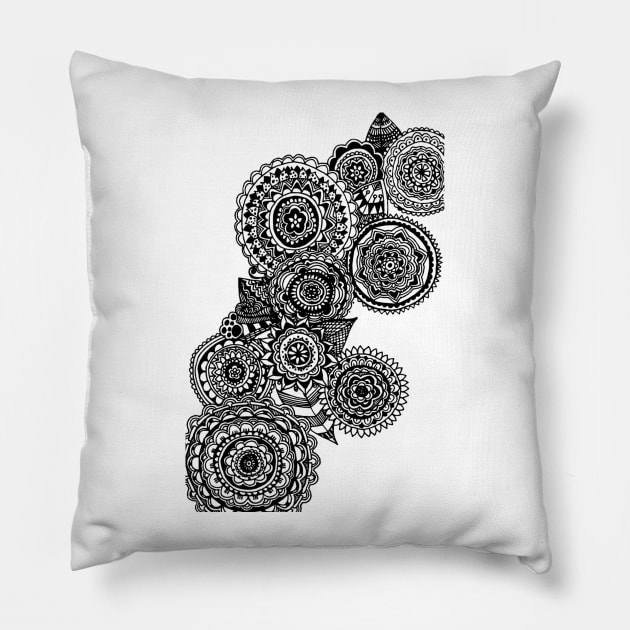 Mandalas Pillow by lizzyad