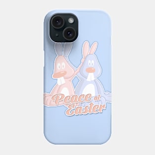 Peace At Easter Rabbits Phone Case