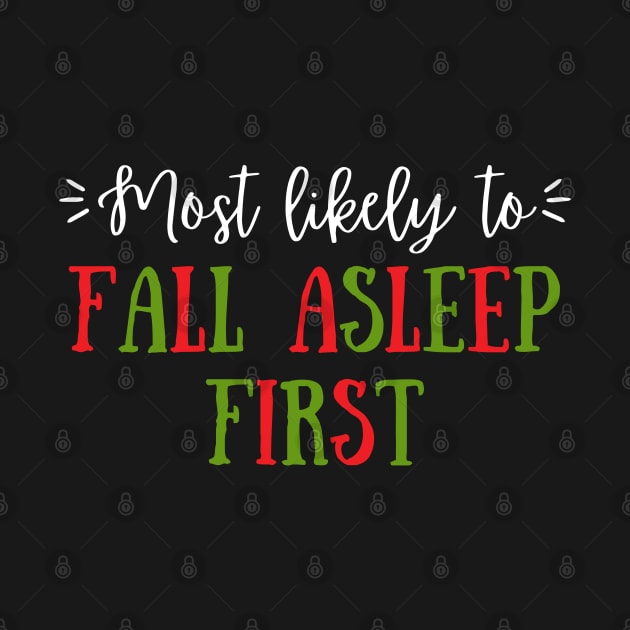 Most Likely To Fall Asleep First by littleprints