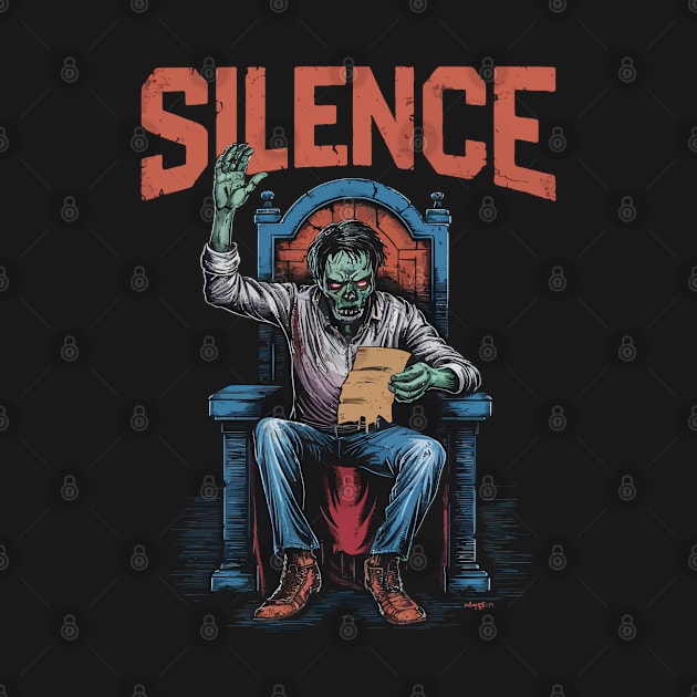 Zombie Silence (king baldwin) by Custom Prints HD