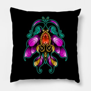 jewel moth Pillow