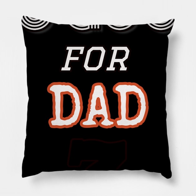 Do good for Dad shirt Pillow by Oillybally shop