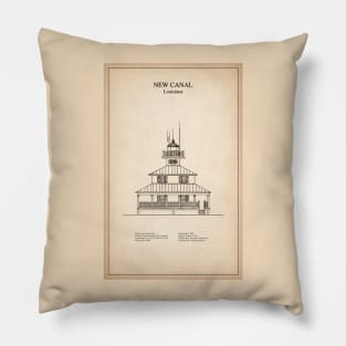 New Canal Lighthouse - Louisiana - SD Pillow