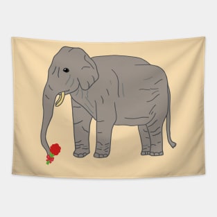Elephant Lover Tapestry