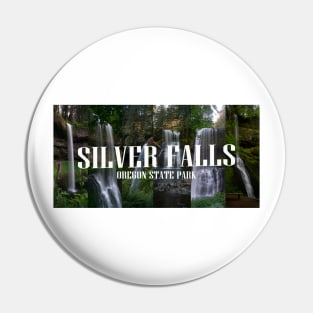 Silver Falls State Park Oregon Pin