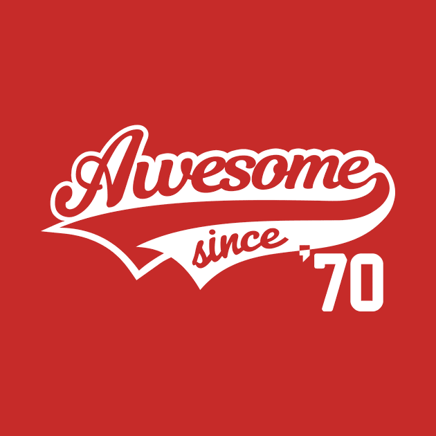 Awesome since 1970 by hoopoe