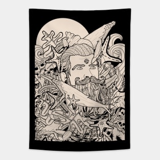 King of the sea Tapestry