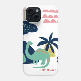 Dinosaur  patterns 3 Phone Case