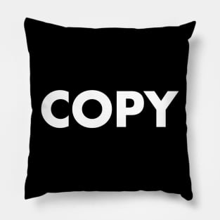 Copy - Paste: halloween couple costume Pillow